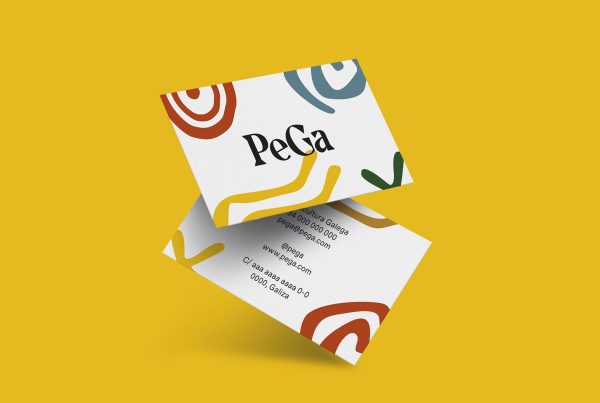 Business Cards for PeGa by Regular Animal
